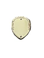 10 x Gold Trophy Side Shields Cartouche S007G