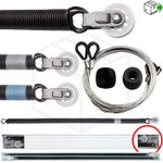 Garador Catnic Westland Mk3C Springs Pulley Roller PN58 PN57/1 Blue Silver 30 36