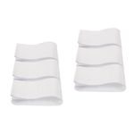 Set of 2 Band Soccer Football Gear Elastic Captain Armband Colour Armbands