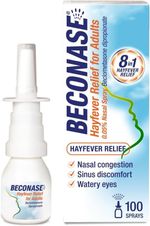 Beconase Allergy Nasal Spray 100 Doses Hayfever Relief Blocked Nose Spray