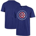 Chicago Cubs Men's T-Shirt MLB 47 Brand Baseball Blue Top - New