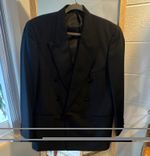 Federico Pucci vintage Men's Black Double Breasted Tuxedo/Formal Jacket 42R