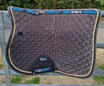PEI Sports Technology Full Size Cotton Saddlecloth/Numnah Grey