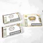 Collection of 3 Empty Cigar Boxes, Various Sizes Humidor Cigars, Cigar Box 