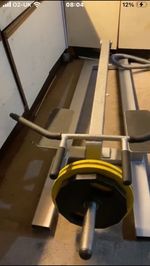 Commercial t bar row machine