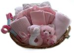 Baby Girl Gift Basket / Hamper - Baby Shower / Christening / New Baby