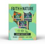 Faith in Nature Soap Gift Set - 3x100g