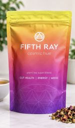 Fifth Ray Cosmic Hue Plant Tea Blend 75g - Gut health for men and women