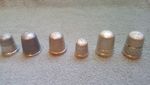 Collection of HG&S Sterling Silver Thimbles - Henry Griffith Birmingham 925