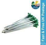 PLS 20 x Rock Pegs Green Top Heavy Duty Hard Ground Awning Motorhome - 6009900