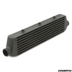 2.25" 54mm BLACK ALUMINIUM 550x140x65mm DRIFT TURBO FRONT MOUNT INTERCOOLER FMIC