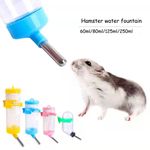 Plastic Hamster Drinker Water Bottle Dispenser Feeder Hanging Pet Dog Guinea Pig