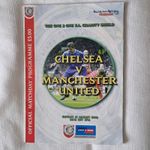 2000 CHARITY SHIELD - CHELSEA V. MANCHESTER UNITED - 13.8.2000