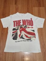 Vintage The Who Kids are Alright Tour 1989 T-Shirt, Rock Music Band memrobilia