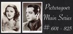 PICTUREGOER - Main Series ☆ FILM STAR ☆ 1930s Postcard Selection #601 to #825