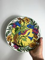 Vintage Wall Plate /  Antique Royal Doulton Bird Of Paradise Plate - 10”