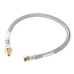 Official Calor 0.75m (30") POL x W20 Armoured Gas Hose - 5 Year Guarantee
