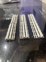 OO Gauge Two Long and Two Short Industrial Pipe Sections