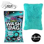 SOFT99 Alaunen Wash Bag Double-Sided Car Wash Sponge