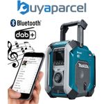 Makita MR007GZ Digital DAB Site Radio DAB + Bluetooth USB Charger 18V 40V XGT