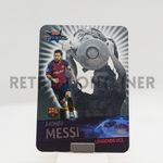 Card TOPPS CRYSTAL UEFA CHAMPIONS LEAGUE 2018 2019 - 122 Lionel Messi Barcelona