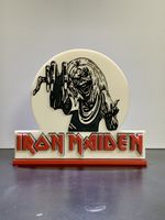 3D Iron Maiden Eddie Classic Metal Decorative Wall Shelf Desk  Dad Man Cave Gift