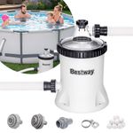 Bestway 5678L Pool Filter Pump Polysphere Balls Above Ground Swimming Pool Water