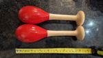 C.giant pair of wooden shakers