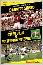 Aston Villa v Tottenham Hotspur 1981-1982 FA Charity Shield 22/08/1981
