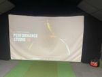 Golf Simulator Impact Screen - Approx 4 x 2.5 Metres