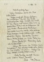 EVA BRAUN Signed Letter - Adolf Hitler's Companion - pre WW2 - 6"x4" reprint
