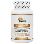 L-Citrulline Malate 1000 mg – Tablets – Muscle Pump, Sexual Performance – Sowelo