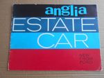 Ford Anglia Estate Car original colour sales brochure
