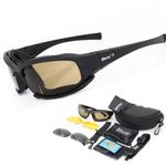 7x Polarized Tactical Sunglasses Men Airsoft Shooting Glasses Cycling Goggles UK