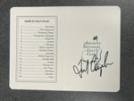 Fred Couples Autographed Masters Scorecard GUARANTEED TO PASS JSA Authentication