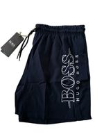 HUGO BOSS QUICK DRYING  MENS INNER NET  SWIMMINMG SHORTS Outline print NAVY