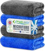Car Cleaning Cloths Microfibre Polishing Large Edgeless Detailing Drying Towels
