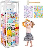 MHJY Stuffed Animals Zoo Storage Soft Toy Holder Organiser Large Cuddly Toys Sto