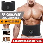 New Muscle Stimulator EMS Ab Trainer Tens Men Portable Stimulater Abs Massager