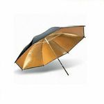 Ex-Pro Umbrella  40" 101cm Photo Light Studio Diffuser Reflector Black & Gold