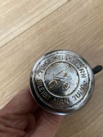 Vintage Antique Bike Bicycle Bell AUF ZWEI RADERN BLEIBT MAN JUNG Made Germany