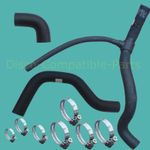 Land Rover Defender 200 TDi Radiator Hose + Stainless Steel Hose Clamp Kit