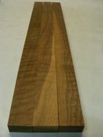 Black Walnut hardwood planks offcuts hobby craft DIY 50x27x825mm 3 pieces  WA32