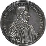 1688 Archbishop Sancroft & the Bishops 50mm struck silver medal MI 622/37 E288a