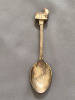 Silver Plated Spoon Christening Baby Spoon. Vintage and in good condition.