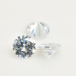 100pcs White Round Cut Loose Cubic Zirconia AAAAA High Quality Gemstone 0.7~20mm