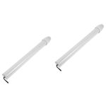 Reusable Iron Fan Support Rod Adjustable Height White Floor Fan Accessory