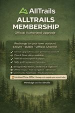ALLTRAILS MEMBERSHIP – Plus 1-Year Subscription