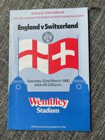 England V Switzerland 22/03/1980 Schools International Wembley