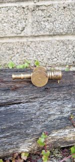 Unusual Solid Brass Miniature Cannon Ww1? Trench Art? Trinket